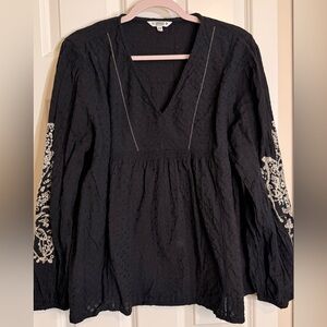 Fatface 100% Cotton Blouse with Embroidery